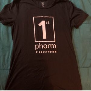 1st Phorm supplement company female shirt